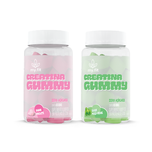 Pack 2 Creatina Gummy Mix Sabores (120 Gomas)