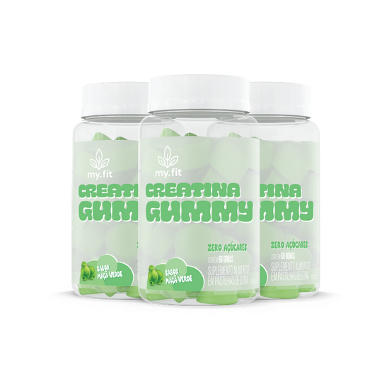 Pack 3 Creatina Gummy (180 Gomas)