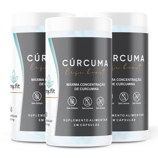 Pack 3 Cúrcuma Life Boost