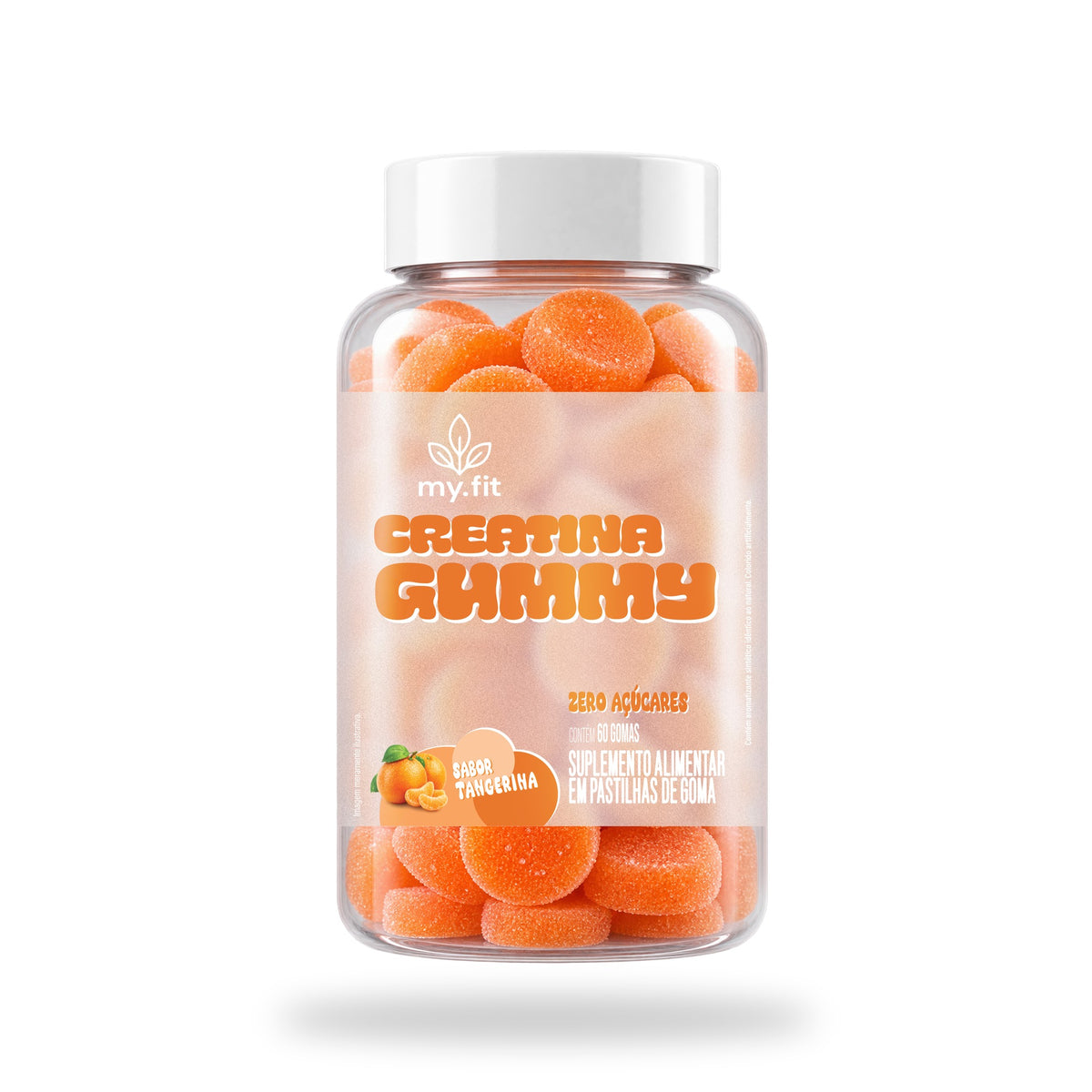 Creatina Gummy Soft Tangerina MY FIT - 60 gomas