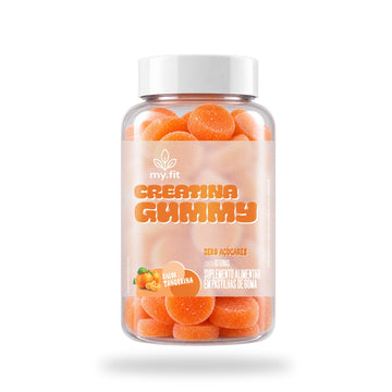 Creatina Gummy Soft Tangerina MY FIT - 60 gomas