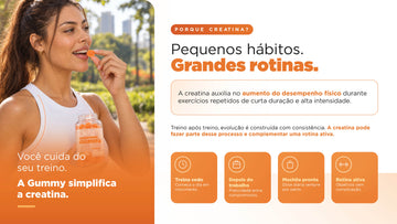 Por que creatina: desempenho em exercícios de alta intensidade
