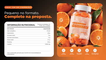 Informação nutricional - porção 10g